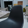 Eames Plastic Sidechair DSR Drahtgestell Schwarz 13