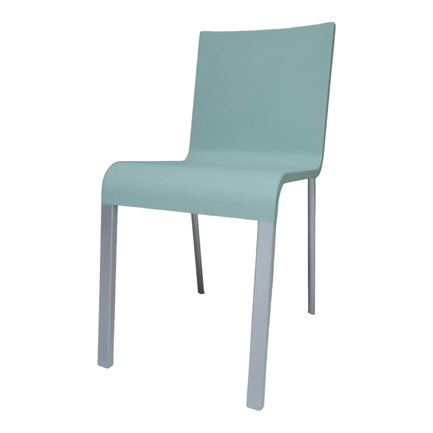 Vitra Stuhl 03 Mint Kunststoff Silber 0