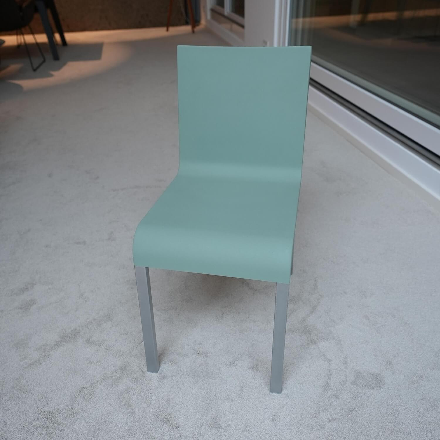 Vitra Stuhl 03 Mint Kunststoff Silber 6