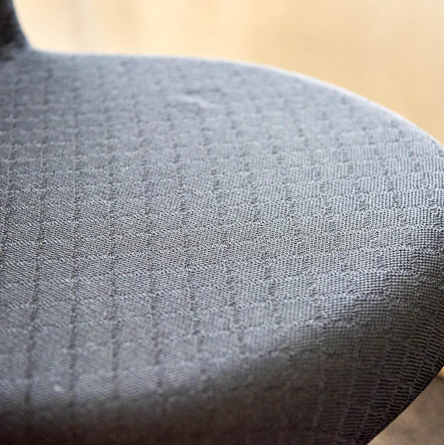 Vitra Pivot Barhocker Stoff Schwarz Aluminium poliert 5