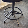 Vitra Pivot Barhocker Stoff Schwarz Aluminium poliert 6