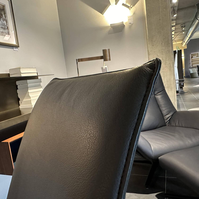 Walter Knoll Schalensessel FK Leder Dunkelbronze 11
