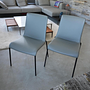 Walter Knoll Liz 1302 Lederstuhl Grau Bise Schwarz 2
