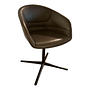 Walter Knoll Schalensessel Kyo 1342 Leder Khaki Braun Bronze 0