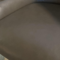 Walter Knoll Schalensessel Kyo 1342 Leder Khaki Braun Bronze 11