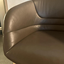 Walter Knoll Schalensessel Kyo 1342 Leder Khaki Braun Bronze 13