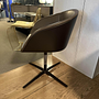 Walter Knoll Schalensessel Kyo 1342 Leder Khaki Braun Bronze 8