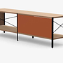 Vitra Sideboard Platte Furnier Birke Zartblau 1