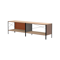 Vitra Sideboard Platte Furnier Birke Zartblau 3
