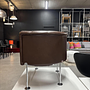 Armchair Haussmann 310 Leather Elen Mocha Brown 3