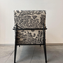 Vitra Fauteuil Salon Stoff Tiger Schwarz Weiß 6