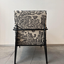 Vitra Fauteuil Salon Stoff Tiger Schwarz Weiß 1