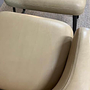 Vitra Repos Armchair Natural Leather Caramel with Ottoman 9