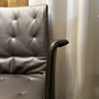 Walter Knoll Liz Wood 1323 Stuhl Leder Dunkelbronze 4