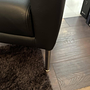 Walter Knoll Sessel Jason Leder Nappa Schwarz Metallgestell 1