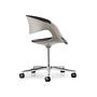 Walter Knoll Lox Leather Congress Chair Black Aluminum 3