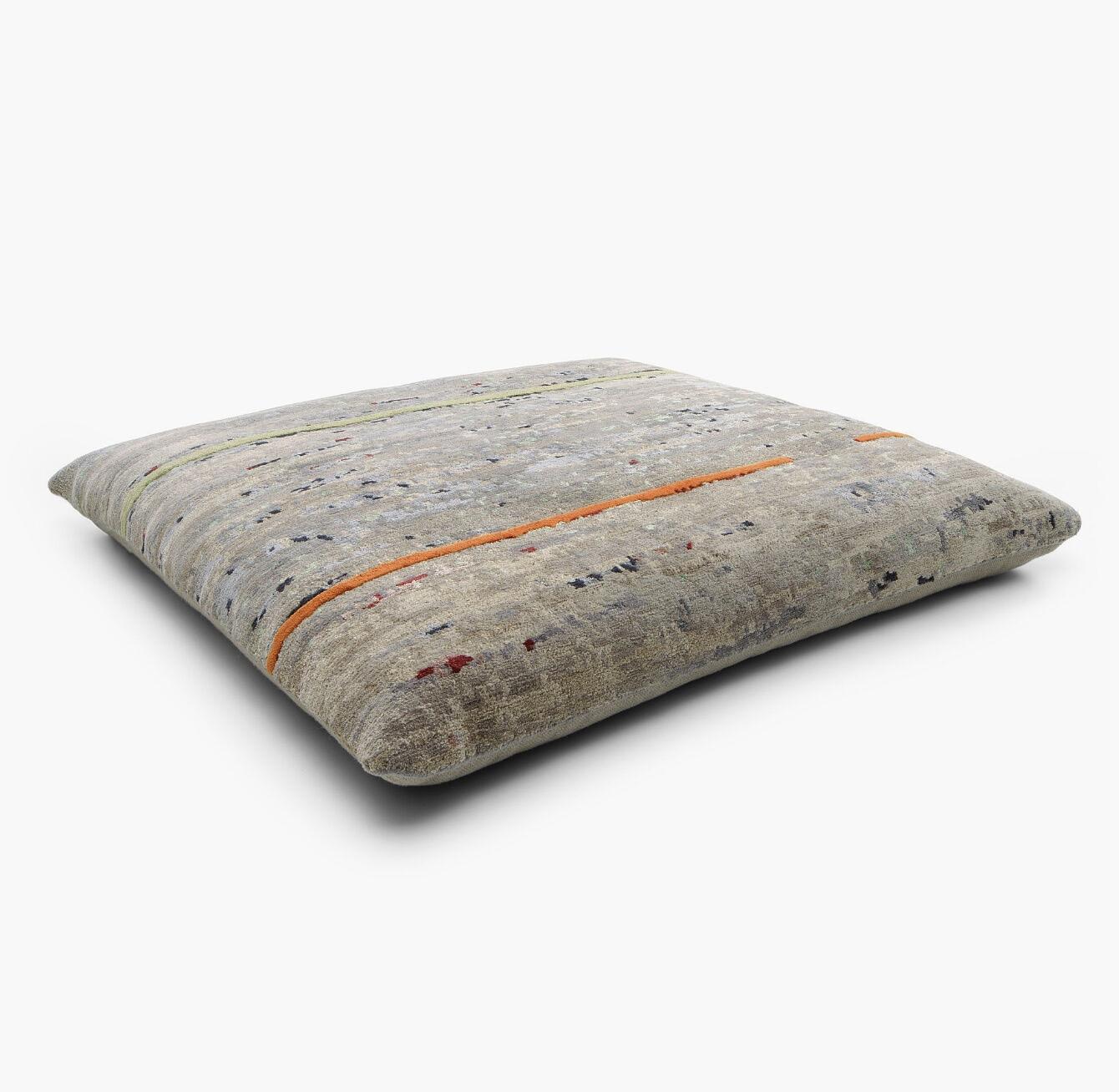 Walter Knoll Badawi Bodenkissen Wolle und Seide Mehrfarbig 0