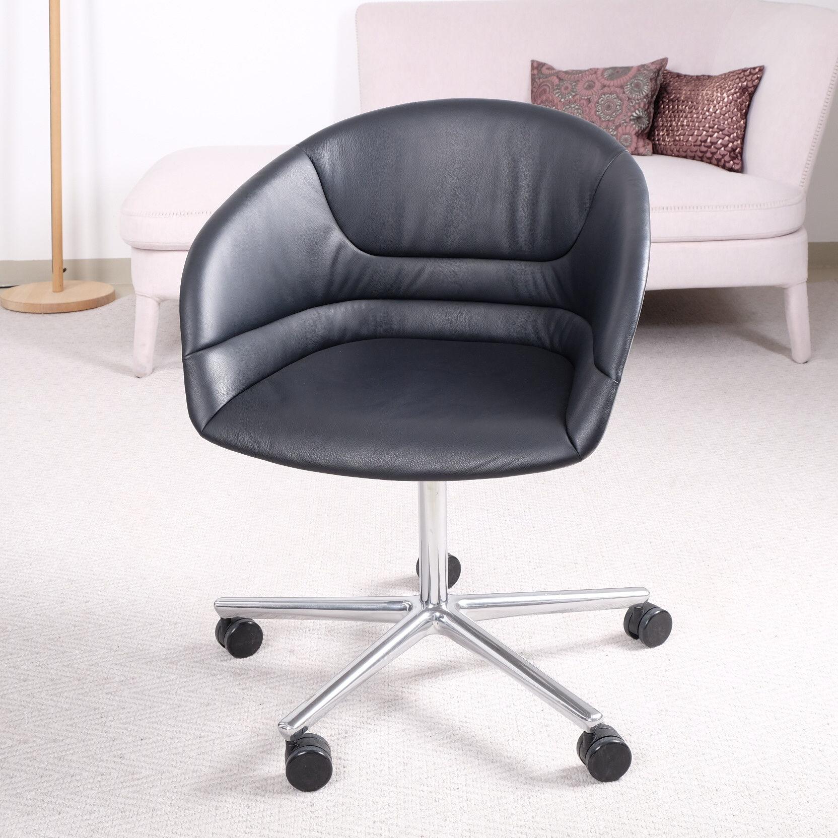 Walter Knoll Kyo Leather Congress 251 Black Greige 1