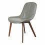 Walter Knoll Stuhl Sheru Leder Nussbaum Grau 0