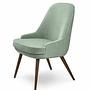 Walter Knoll Chair 375 Harald 3 Jade Green 0