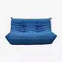 Togo Sofa 2-Sitzer Textil Blau 0