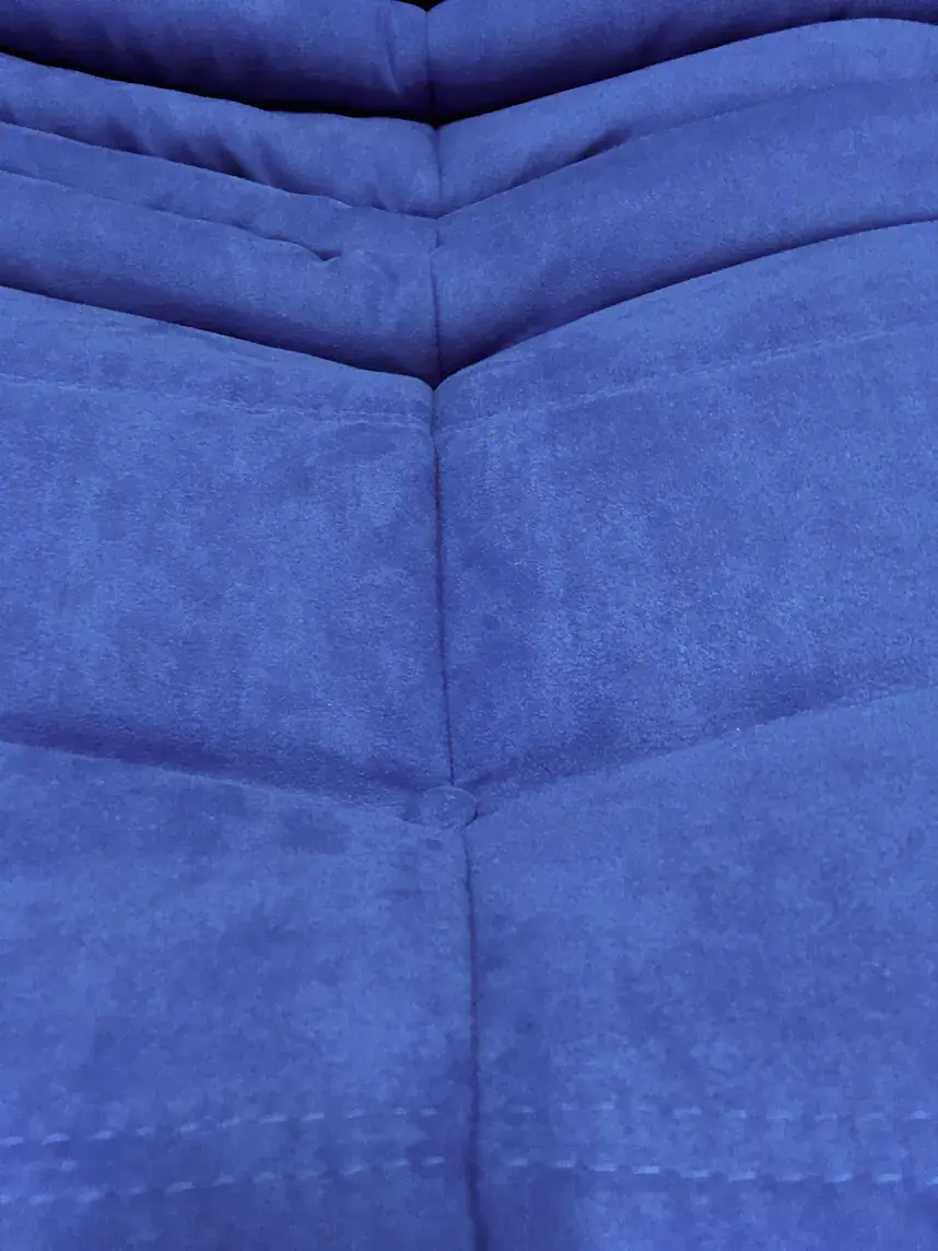 Togo Sofa 2-Sitzer Textil Blau 2