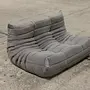 Togo Sofa 2-seater woven fabric warm grey 5
