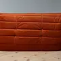 Togo Sofa 2-seater velvet amber-orange 5