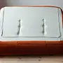 Togo Sofa 2-Sitzer Samt Bernstein-Orange 6