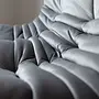 Togo Sofa 2-seater Velvet Silver Grey 9