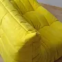 Togo Sofa 2-Sitzer Textil Zitronengelb 5