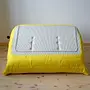 Togo Sofa 2-seater textile lemon yellow 6