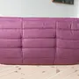 Togo Sofa 2-Sitzer Textil Aubergine 4