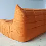 Togo Sofa 2-seater textile orange 4