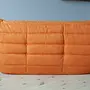 Togo Sofa 2-seater textile orange 5