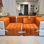 Curt-Set 7-Flexible 2-Seater with Cushions Jet Beige&Barcelona 2