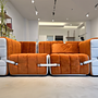 Curt-Set 7-Flexible 2-Seater with Cushions Jet Beige&Barcelona 7