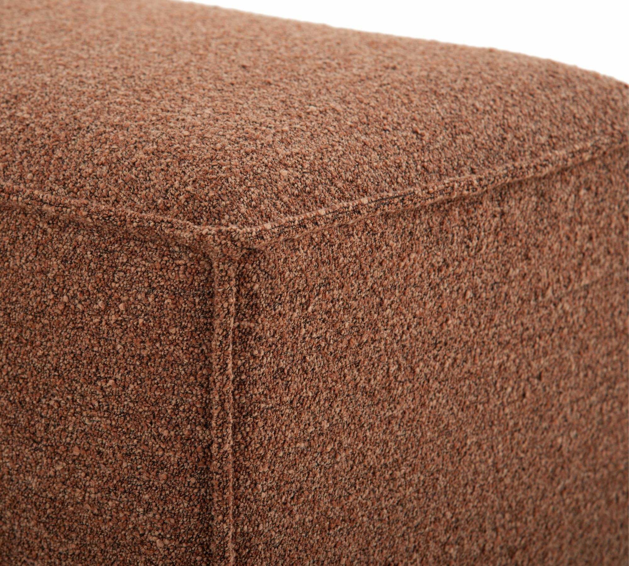 Daphne Module 1-Seater Left Pebble Rust 3