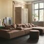 Daphne Module 1-Seater Left Pebble Rust 4