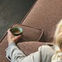 Daphne Module 1-Seater Left Pebble Rust 6