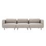 Ellis 1-seater corner module Agnes Brown 5