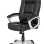 Office chair faux leather black 7