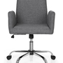 Office chair textile cover light grey 1