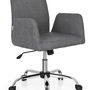 Office chair textile cover light grey 2