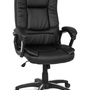 Office chair Leatherette Black 2