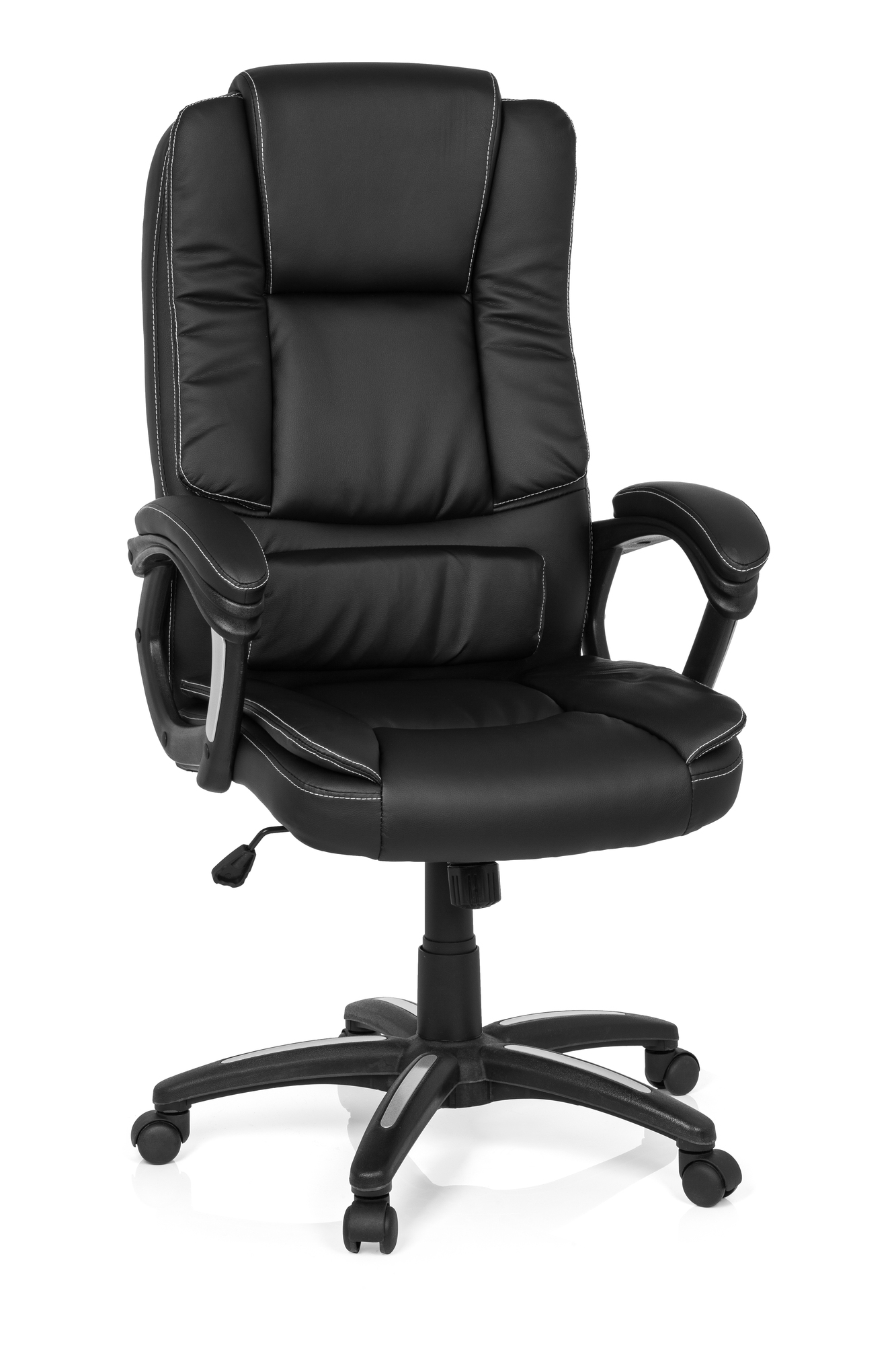 Office chair Leatherette Black 2