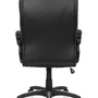 Office chair Leatherette Black 6
