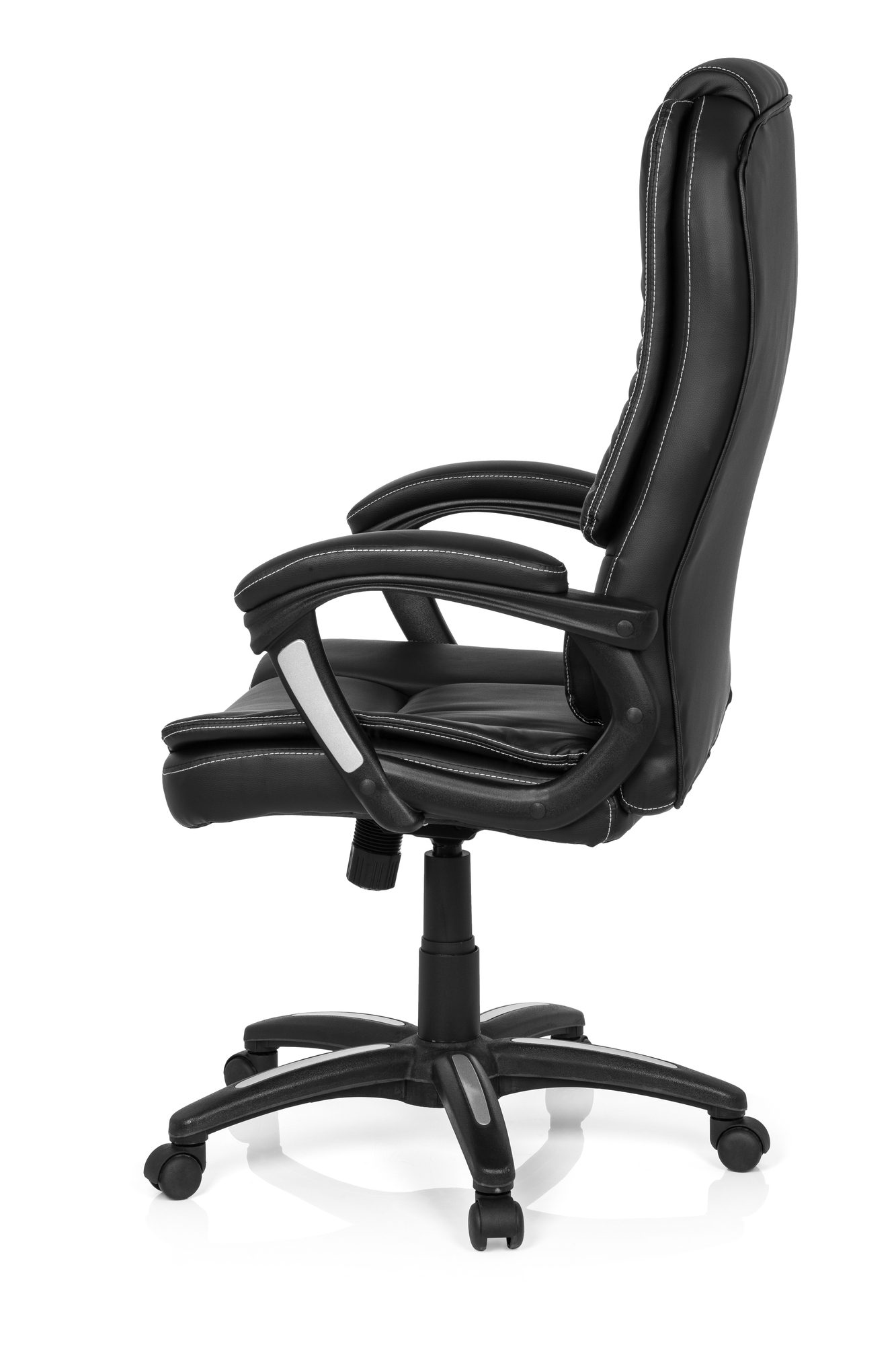 Office chair Leatherette Black 8