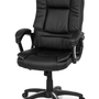 Office chair Leatherette Black 0