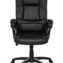 Office chair Leatherette Black 1